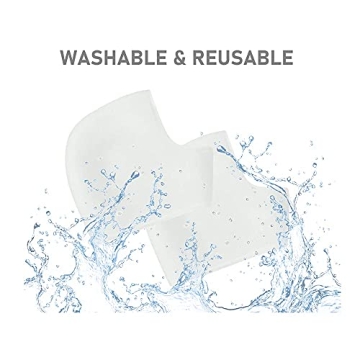 VivoFoot 2 Pairs Gel Heel Protectors, Blister Prevention Heel Sleeves, Silicone Heel Cups & Ankle Protectors for Heel Pain and Cracked Heels Relief for Men and Women