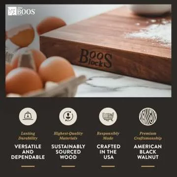 John Boos Reversible Wood Cutting Board for All Chefs