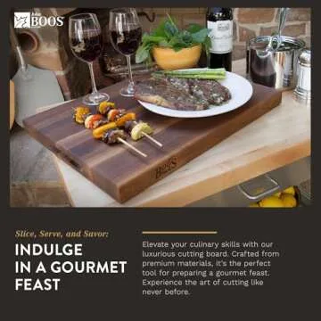 John Boos Reversible Wood Cutting Board for All Chefs