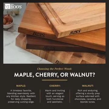 John Boos Reversible Wood Cutting Board for All Chefs