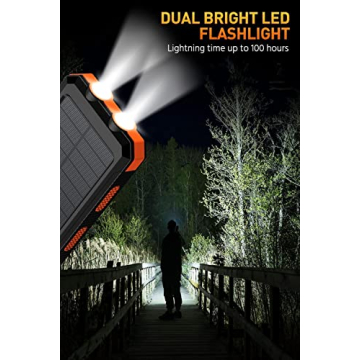 Mregb Solar Power Bank 36800mAh with QC 3.0