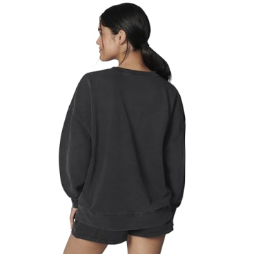 Florence by Mills Cozy Oversized Sweatshirt in Lavender