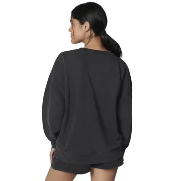 Florence by Mills Cozy Oversized Sweatshirt in Lavender