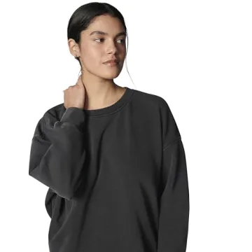 Florence by Mills Cozy Oversized Sweatshirt in Lavender