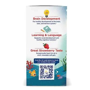 Nordic Naturals DHA for Kids - Tasty Omega-3 Soft Gels