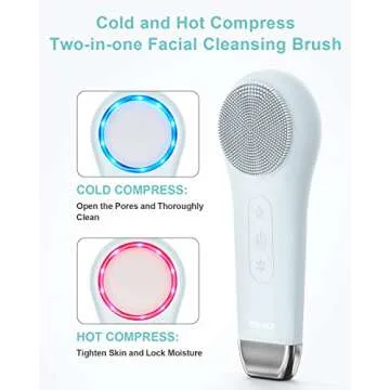 EZBASICS Facial Cleansing Brush for All Skin Types
