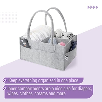 Mr. Pen Baby Caddy Organizer for Changing Table and Car