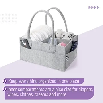 Mr. Pen Baby Caddy Organizer for Changing Table and Car