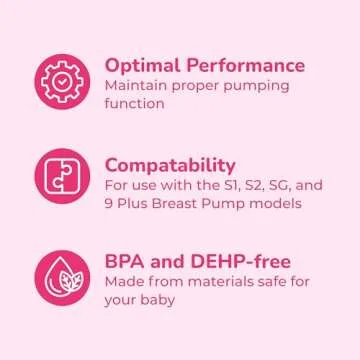 Spectra - Backflow Protector Replacement Part for Breast Milk Pump - Breastfeeding Support Essential - Compatible with Spectra Breast Pumps