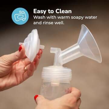 Spectra - Backflow Protector Replacement Part for Breast Milk Pump - Breastfeeding Support Essential - Compatible with Spectra Breast Pumps