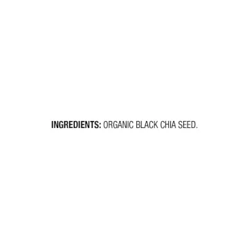 Buy Organic Black Chia Seeds from Amazon Fresh - 1 Lb Bag