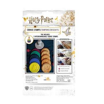 Harry Potter Cookie Stamps Set with Hogwarts Designs