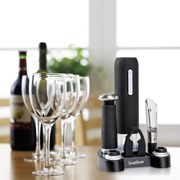 Ivation Wine Gift Set with Electric Opener & More