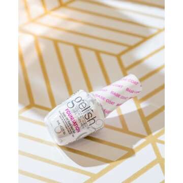 Gelish Mini Foundation Base Coat for Gel Nails – Strong Adhesion, Protects Natural, Quick Drying, ...