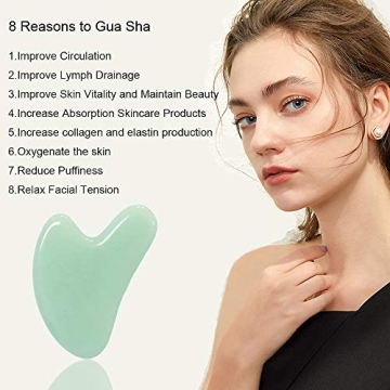 Ditind Gua Sha Massage Tool for Face and Body