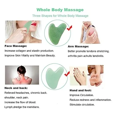 Ditind Gua Sha Massage Tool for Face and Body