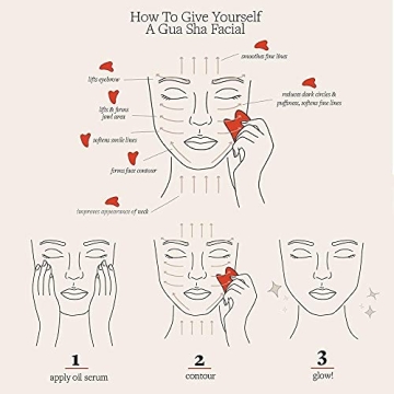 Ditind Gua Sha Massage Tool for Face and Body