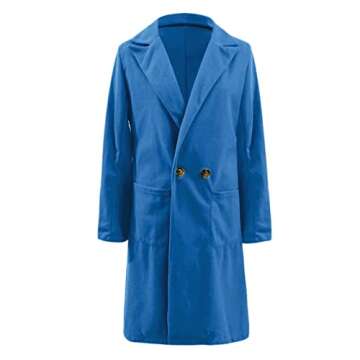 Womens Wool Coat for Fall and Winter Style