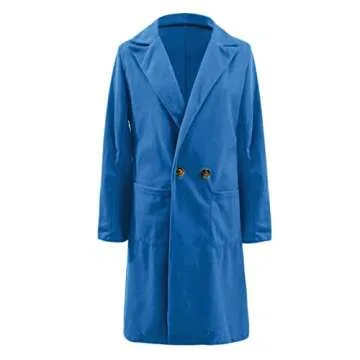 Womens Wool Coat for Fall and Winter Style