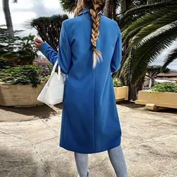 Womens Wool Coat for Fall and Winter Style