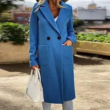 Womens Wool Coat for Fall and Winter Style