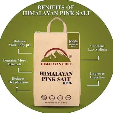 Himalayan Chef Pink Himalayan Salt - Natural & Pure 5 lbs