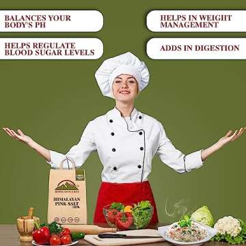 Himalayan Chef Pink Himalayan Salt - Natural & Pure 5 lbs