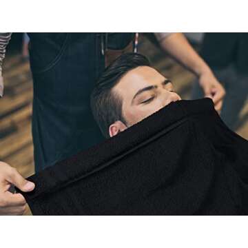 Utopia Towels - Cotton Bleach Proof Salon Towel (16x27 inches) - Bleach Safe Gym 100% Cotton Hand Towel (24 Pack, Black)