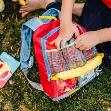 Melissa & Doug PAW Patrol Pup Backpack Role Play Set (15 Pieces) - PAW Patrol Adventure Pack, Toys, ...