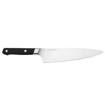 Misen Ultimate 8 Inch Chef's Knife - Pro Kitchen Knife - High Carbon Japanese Stainless Steel - Hybr...