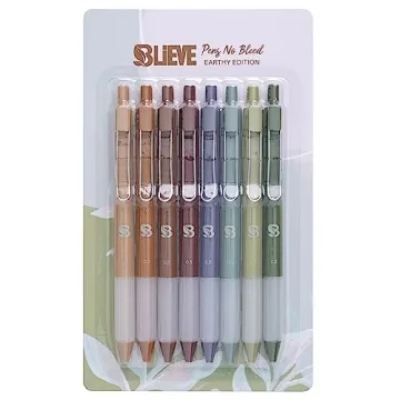BLIEVE Gel Pens - Earthy Colors for Smooth Writing