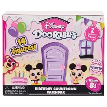 Disney Doorables Birthday Countdown Calendar for Kids