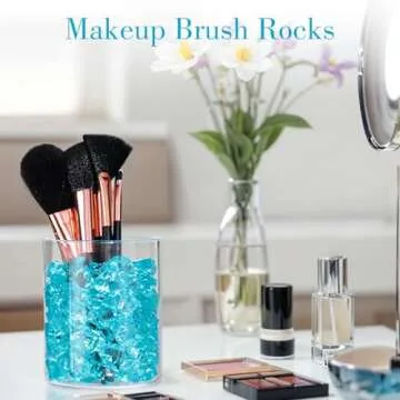 DomeStar Fake Ice Crystals - 150 PCS Decorative Gems