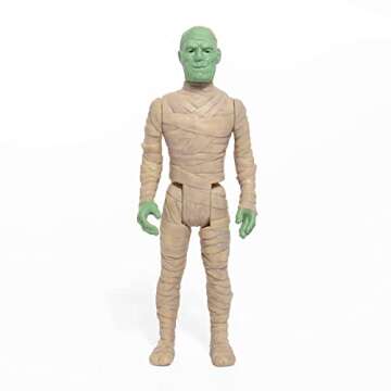 Super7 Universal Monsters The Mummy 3 3/4-inch Reaction Figure: Classic Horror Icon