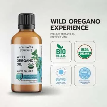 AROMAVITA Water Soluble Oregano Oil for All Ages