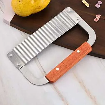 High Quality Crinkle Cutter for Healthy Cooking Essentials