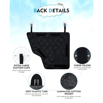 Durable Extra Large Car Door Protectors for Dogs