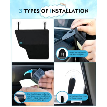 Durable Extra Large Car Door Protectors for Dogs