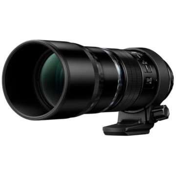 OM SYSTEM OLYMPUS M.Zuiko Digital ED 300mm F4.0 IS PRO For Micro Four Thirds System Camera Powerful ...