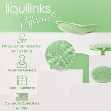 Liquilinks LiquiBands Silicone Wrist Bands - Keep Dry While Washing Face