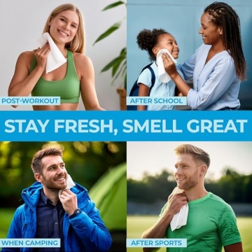 XL Body Wipes for Cleansing - 50ct + Travel Packs