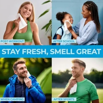 XL Body Wipes for Cleansing - 50ct + Travel Packs