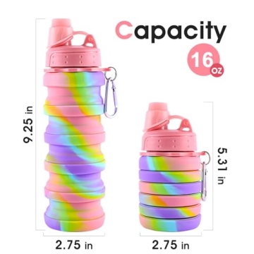 Makersland Collapsible Water Bottle for All Ages