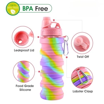 Makersland Collapsible Water Bottle for All Ages