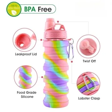 Makersland Collapsible Water Bottle for All Ages