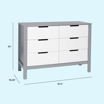 Carter's by Davinci Colby 6-Drawer Dresser