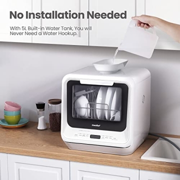 COMFEE Portable Dishwasher: No Hookup Needed