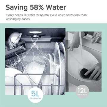 COMFEE Portable Dishwasher: No Hookup Needed