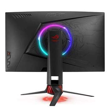 Asus ROG Strix 27” Curved Gaming Monitor Full HD 1080p 144Hz DP HDMI DVI Fully Adjustable Function w/ Industry leading 3 years warranty (XG27VQ)