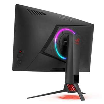 Asus ROG Strix 27” Curved Gaming Monitor Full HD 1080p 144Hz DP HDMI DVI Fully Adjustable Function w/ Industry leading 3 years warranty (XG27VQ)